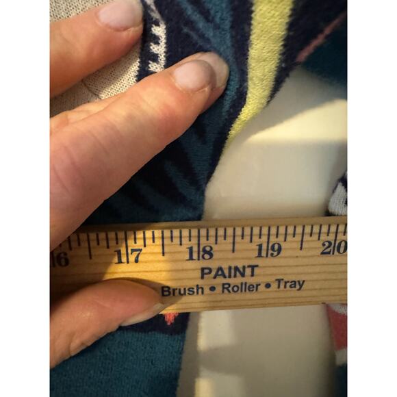 Nollie Aztec Bright Patterned Cardigan Sweater Women's Small - Picture 6 of 7